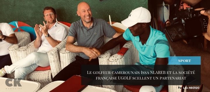 Le golfeur camerounais Issa NLAREB et la société française UGOLF scellent un partenariat