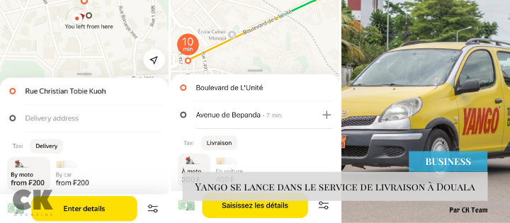 Yango se lance dans le service de livraison à Douala