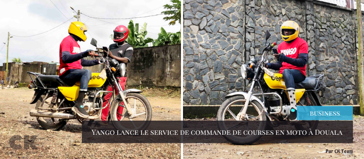 Yango lance le service de commande de courses en moto à Douala